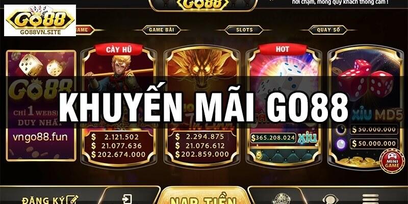 Chương trình khuyến mãi và giftcode cực khủng không thể bỏ lỡ tại Go88